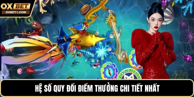 Hệ số quy đổi điểm thưởng chi tiết nhất