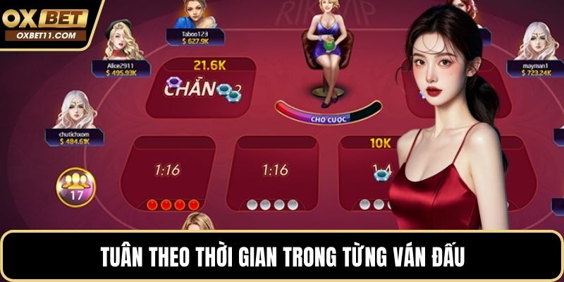 Tuân theo thời gian trong từng ván đấu